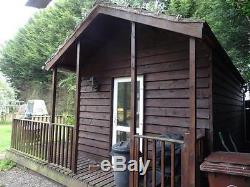 Wooden Chalet (garden Shed Summer House Home Office Holiday Home)
