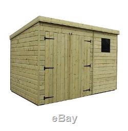 Wooden Garden Shed 10x5 12x5 14x5 Pressure Treated Tongue And Groove Pent Shed