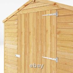 Waltons 7x5 Wood Garden Shed Overlap Apex Single Door Windowless Storage 7ft 5ft