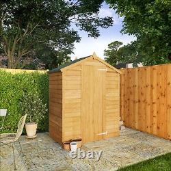 Waltons Garden Shed Overlap Apex Windowless Wooden Storage Shed 3 x 5 3ft x 5ft