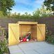 Waltons Mowerstore Shed Overlap Pent Roof Garden Storage Shed 3 x 5 3ft 5ft