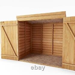 Waltons Mowerstore Shed Overlap Pent Roof Garden Storage Shed 3 x 5 3ft 5ft