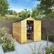 Waltons Overlap Apex Wooden Windowless Garden Storage Shed 7 x 5 7ft 5ft