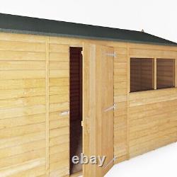 Waltons Refurbished 10' x 6' Overlap Reverse Apex Garden Storage Shed