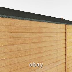 Waltons Refurbished 10 x 8 Overlap Double Door Apex Windowless Wooden Shed