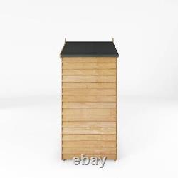 Waltons Refurbished 4 x 3 Overlap Single Door Apex Wooden Garden Storage Shed