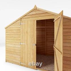 Waltons Refurbished 5' x 10' Overlap Apex Wooden Garden Workshop Storage Shed