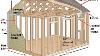 Wood Shed Kits How To Build A Garden Shed Onto A Wooden Base