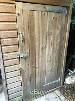 Wooden Bike/Storage Garden Shed in good condition 4m long