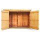 Wooden Bike Storage Shed Garden Bicycle Store Outdoor Tools Patio Cabinet Box