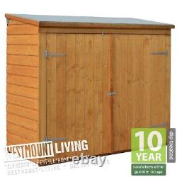 Wooden Bike Store Garden Wallstore Tool Storage Small Shed Timber Shiplap