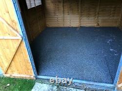 Wooden GARDEN SHED 10 FT X 10FT 1 year old exc cond