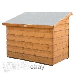 Wooden Garden Mini Store Storage Chest Small Patio Shed Shiplap Dip Treated Wood