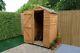 Wooden Garden Outdoor Storage Overlap Shed Waterproof Apex 4x3 FT Free Delivery