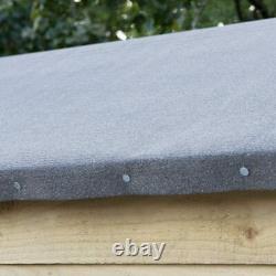 Wooden Garden Outdoor Storage Overlap Shed Waterproof Pent 6x3 FT Free Delivery