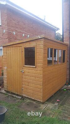 Wooden Garden Potting Shed 8' x 6