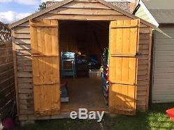 Wooden Garden Shed 10 X 8 Only 1 Year Old