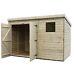 Wooden Garden Shed 10x4 12x4 14x4 Pressure Treated Tongue And Groove Pent Shed