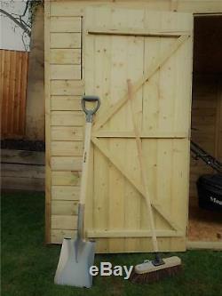 Wooden Garden Shed 10x6 12x6 14x6 Pressure Treated Tongue And Groove Pent Shed