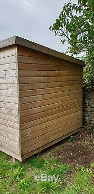 Wooden Garden Shed 10x6 Pressure Treated Tongue And Groove Pent Shed