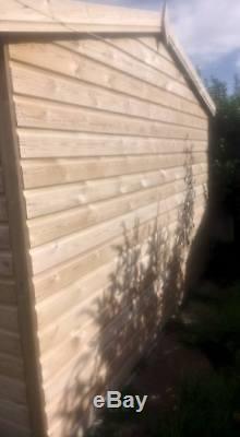 Wooden Garden Shed 14 X 10 Pressure Treated Tongue And Groove
