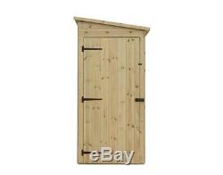 Wooden Garden Shed 6x3 7x3 8x3 Shiplap Pent Shed Tanalised Pressure Treated Door