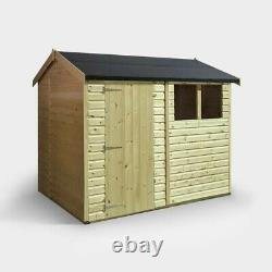 Wooden Garden Shed 8x6, T&G Roof and Floor