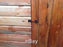 Wooden Garden Shed Apex Factory Seconds Fully T&G 12mm New Hut No Windows