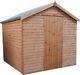 Wooden Garden Shed Fully T&G Not Overlap Factory Seconds Item Outdoor Hut 12mm