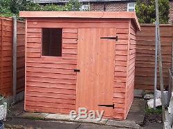 Wooden Garden Shed Heavy Duty Overlap Featheredge