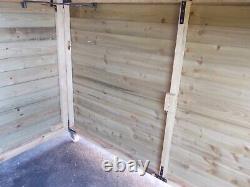 Wooden Garden Shed. Lean To. 2.4 x 1.5 x1.0