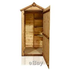 Wooden Garden Shed Outdoor Building Garage Backyard Tool Utility Storage Small