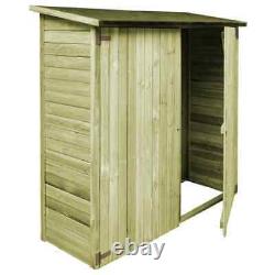 Wooden Garden Sheds Shed Tool Storage Cabinet Box House Single Double Doors UK
