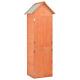 Wooden Garden Storage Shed 71x60x213 cm