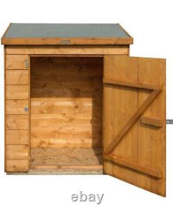 Wooden Garden Storage Shed Unit Patio Store Outdoor FSC Wood 1 Year Guarantee