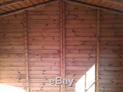 Wooden Garden Summer-house / Shed 296cm x 183cm