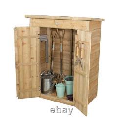 Wooden Pressure Treated Pent Garden Tool Store Outdoor Patio Storage 600L