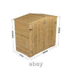 Wooden Small Tool Storage Cabinet Shed Patio Balcony Gardening Tool Store House