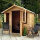 Wooden Summer House Summerhouse Garden Shed Chalet Storage Log Cabin Timber New