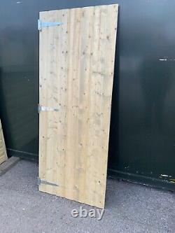 Wooden Tongue and Groove Shed Door, Garden Gate
