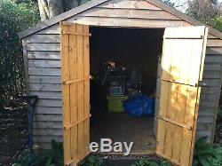 Wooden garden shed 10 x 8