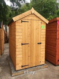 Wooden garden shed 6x4