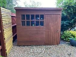 Wooden garden shed 8ft x 6ft