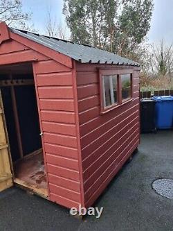 Wooden garden shed 8x6