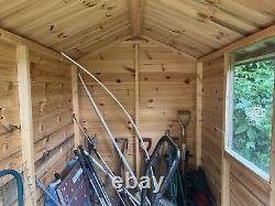 Wooden shed 6 x 4 used Solid
