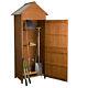 XL Wooden Garden Shed Cabinet Storage for Tools Weatherproof Fir Gardenhouse NEW